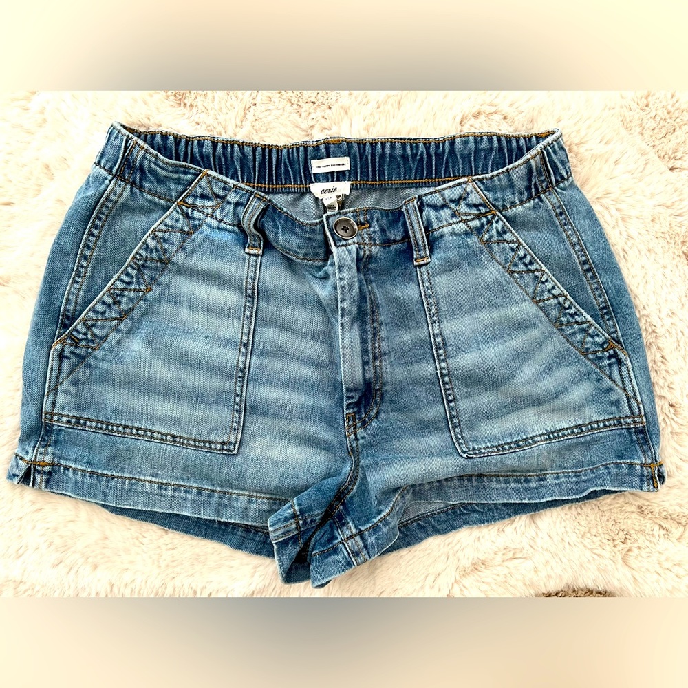 Aerie Jean Shorts